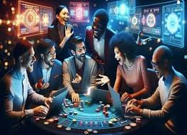 Live-dealer studio setup for Dragon Tiger and Sic Bo tables on hana slot